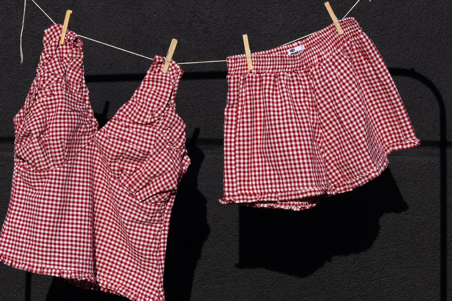 Red Gingham Blouse