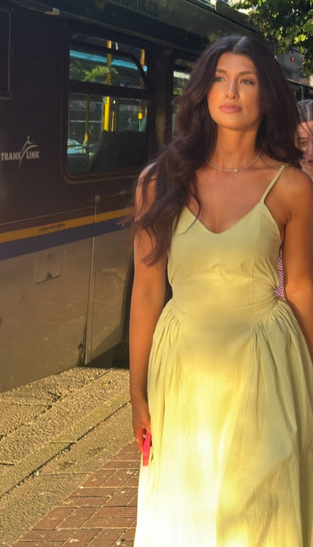 Poplin Maxi Dress