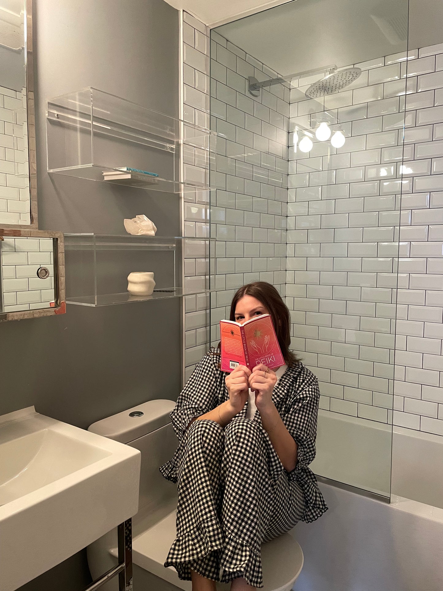 Gingham Flowy LoungePants