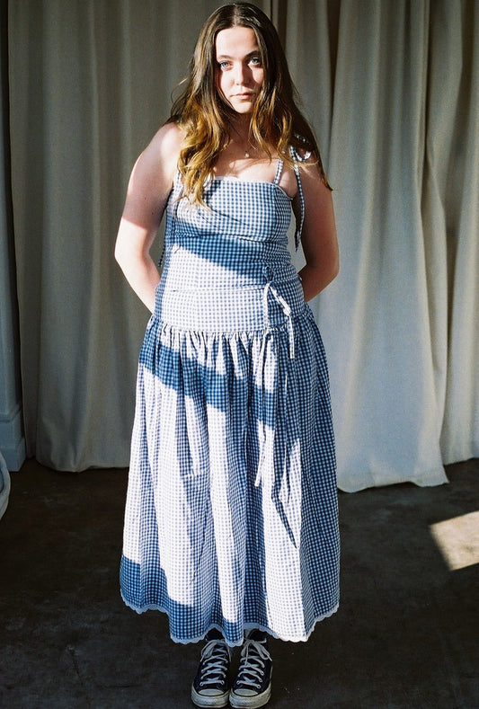 Drop Waist Maxi Dress