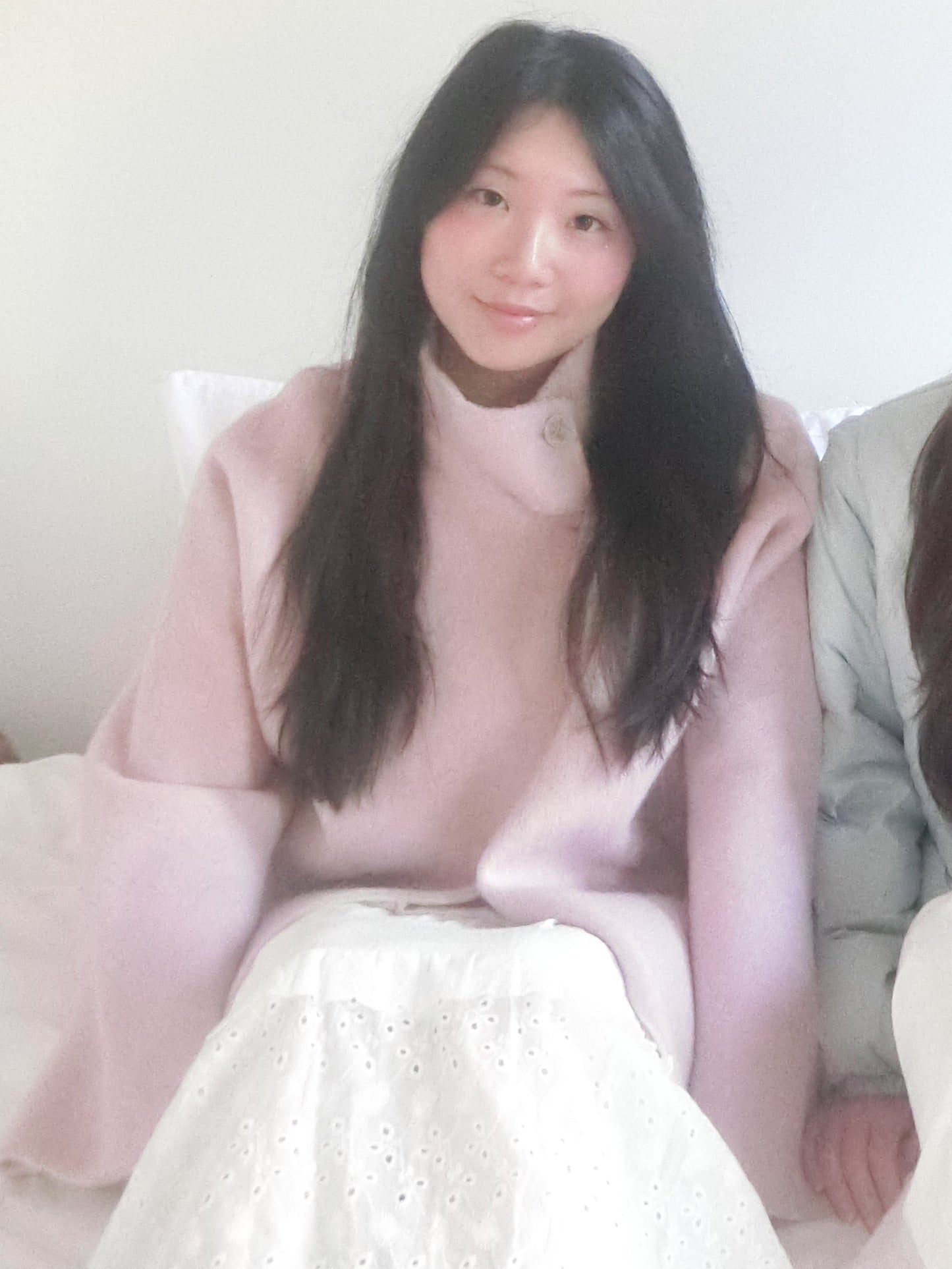 Rose Cloud Wrap Coat