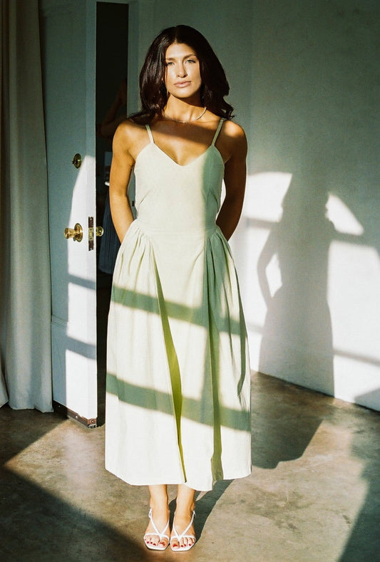 Poplin Maxi Dress