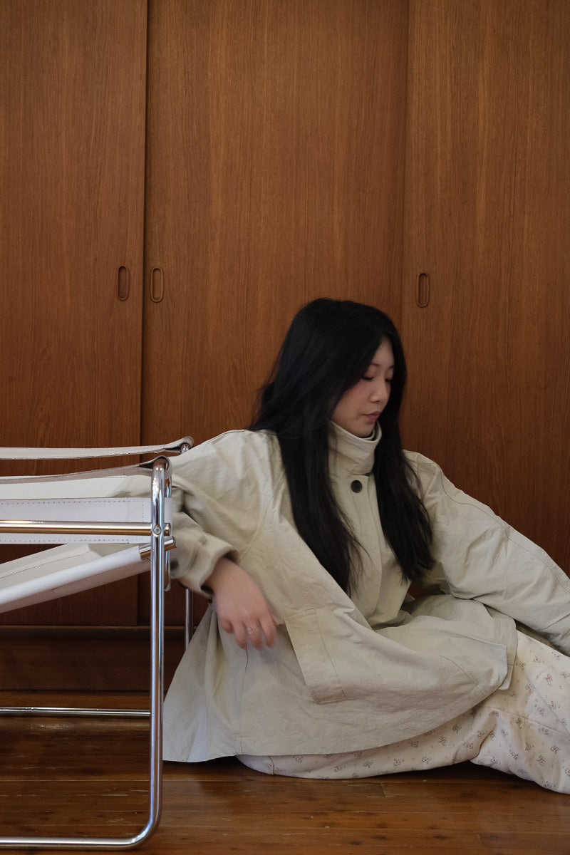 Oat Crop Trench Coat