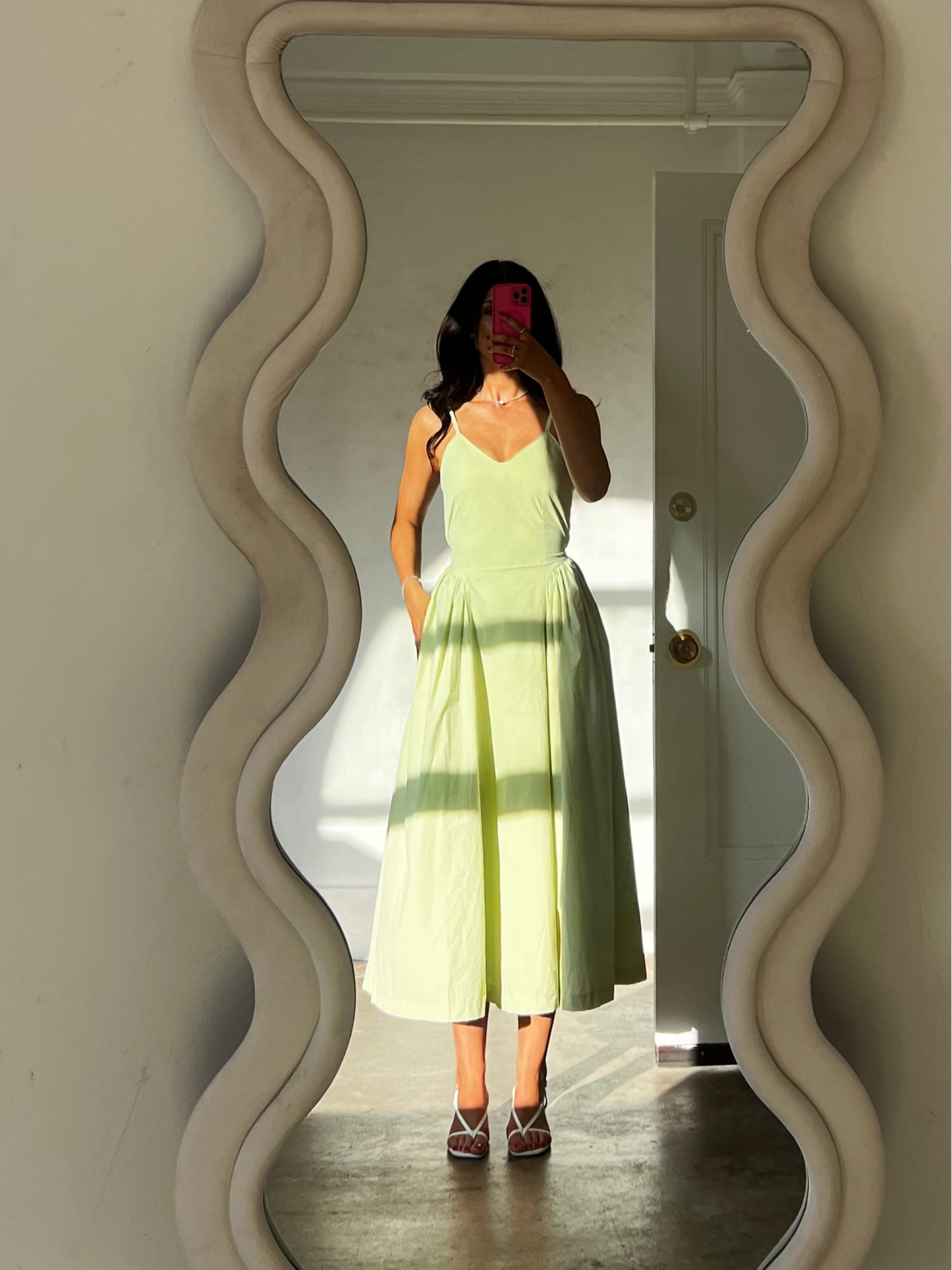 Poplin Maxi Dress